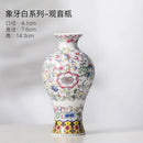 Ljojo™ Chinese Style Enamel Ceramic Vases Creative Home Office Decor