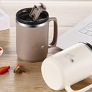 Ljojo Stainless Steel Insulated Coffee Mug with Handle