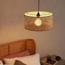 Japanese Bamboo Woven Rattan Chandelier Pendant Lamp - Modern Minimalist Restaurant Homestay Decor by Ljojo