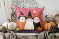 Cute Ghost Reading Book Cushion Cover for Sofa Bedroom Car by Ljojo