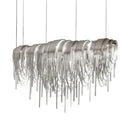 Ljojo Modern Lustre Tassel Chandelier LED Lighting for Living Dining Room Decor