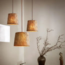 Wabi-Sabi Style Imitation Wood Grain Pendant Lights Vintage Retro Chandelier by Ljojo