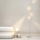 Nordic LED Floor Lamp with Acrylic Ball - Ljojo Spotlight Vertical Pole