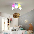 LED Airship Pendant Lamp Creative Princess Dreamy Girls Room Fixture - Ljojo