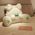 Ljojo Meow Cushion Bedhead Backrest Pillow - Large Bedroom Backrest Cushion