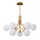 Nordic Glass Chandelier Pendant Light for Living Room - Modern Minimalist Home Decor by Ljojo