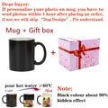 Ljojo Magic Photo Mug Customized with Your Image and Text - Ceramic Tea Cup