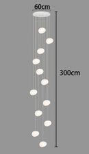 Ljojo LED Pendant Chandeliers for Modern Home Decor & Indoor Lighting