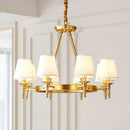 Copper Chandelier French Retro Pendant Lighting | Ljojo