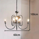 Ljojo LED Staircase Chandeliers Indoor Pendant Light Lamps for Living Room