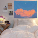 Ljojo 3D Print Landscape Tapestry Wall Hanging for Bedroom and Dorm Decor