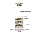 Ljojo LED Crystal Chandelier Pendant Light Luxury Design