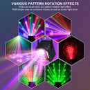 Ljojo™ LED RGB Running Horse Strobe Lights with Remote Control for Party DJ & Disco