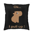 Capybara Nordic Cushion Cover by Ljojo - Home Decor Pillow Case
