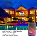 Ljojo™ RGBW Smart LED Floodlight for Garden Party, 50W/100W, Bluetooth Control