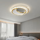 Ljojo LED Round Gold Ceiling Light - Modern Luxe Nordic Style