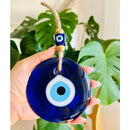 Ljojo™ Blue Evil Eye Glass Wall Hanging Home Protection Charm Wall Decor