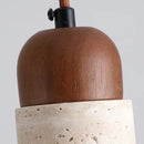 Bedside Pendant Light: Wabi Sabi Yellow Stone Sofa Lighting Fixture by Ljojo