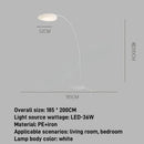 Ljojo LED Floor Lights: Modern, Creative, Minimalist Living Room, Bedroom Standing Lamps