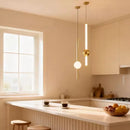 Modern LED Chandelier for Living Room Bedroom | Ljojo Simple Pendant Lamp Fixture