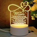 LED Love Mom Bedside Lamp for Mother's Day Gift - Unique & Elegant by Ljojo