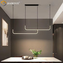 Ljojo LED Dining Room Ceiling Lamp - Modern Stylish Strip Design