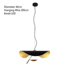 Nordic Minimalist Lotus Leaf Art LED Pendant Light Chandelier by Ljojo