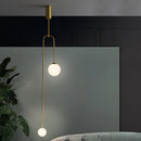 Ljojo™ Glass Ball Vertical Chandelier - Nordic Geometric Pendant Light