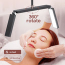 Ljojo Beauty Lamp: Foldable 36 Inch LED Half Moon Fill Light for Esthetician and Lash Artists