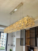 Ljojo European Luxury K9 Crystal Chandelier for Dining Room Decor