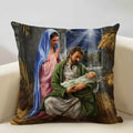 Jesus Decor Pillow Cover 45x45cm Home Sofa Art Decor Gift Ljojo