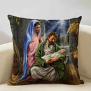 Jesus Decor Pillow Cover 45x45cm Home Sofa Art Decor Gift Ljojo
