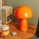Glass Mushroom Bedside Table Lamp Dimmable Swirl Light for Home Decor by Ljojo
