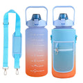 Ljojo 2L Insulated Water Bottle Sleeve - Large Capacity Portable Holder Bag