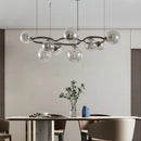 Ljojo Magic Beans Chandelier: Modern Hanging Lamp for Home Decor