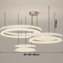 Ljojo LED Pendant Chandeliers for Modern Living and Dining Room Lighting
