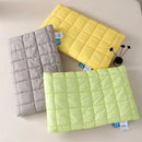 Ljojo Memory Pillow with Removable Quilted Pillowcase - Grey