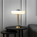 Ljojo Marble Table Lamp: Elegant LED Desk Light for Home Decor & Bedroom