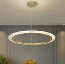 Luxury Nordic Multi-Ring Metal LED Pendant Lights for Hotel Villa | Ljojo
