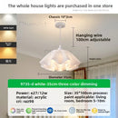 Modern French Cozy Ceiling Lamp Minimalist Chandelier for Bedroom Dining Room Bar Elegant Home Decor Lighting Fixture by Ljojo
