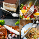 Ljojo 30-Piece Stainless Steel Tableware Set for Hotel and Dining