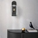 Ljojo Luxury Glass Wall Lamp: Nordic Style Double Art Light for Bedroom Decor