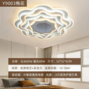 Nordic Iron Ceiling Light Warm Multi-color Bedroom Geometric Design Ljojo