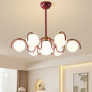 Modern Glass LED Ceiling Chandelier Lamp for Living Room by Ljojo