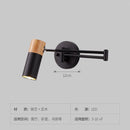 Ljojo LED Swing Arm Wall Lamp for Restaurant, Bedroom, Reading - Modern Design