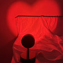 Heart Shaped LED Projection Light - USB Bedroom Background Decoration for Valentine's Day by Ljojo