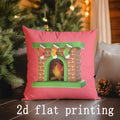 Christmas 3D-Inspired Pillow Covers by Ljojo for Sofa Bedroom Car - Home Decor