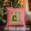Christmas 3D-Inspired Pillow Covers by Ljojo for Sofa Bedroom Car - Home Decor