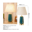 Ljojo Luxe Ceramic Table Lamp for Elegant Living Spaces