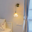 Copper Japanese Style Aisle Wall Lamp | Retro Flower Led Lighting by Ljojo